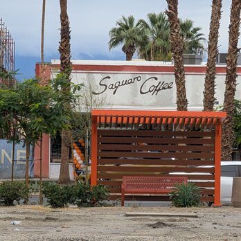 Saguaro Coffee in Indio California, a local coffee shop worth stopping at on your way back from Joshua Tree